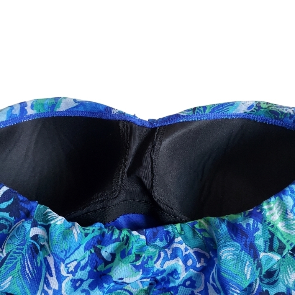RALPH LAUREN flyaway one piece bandeau swimsuit 10 - Picture 6 of 10